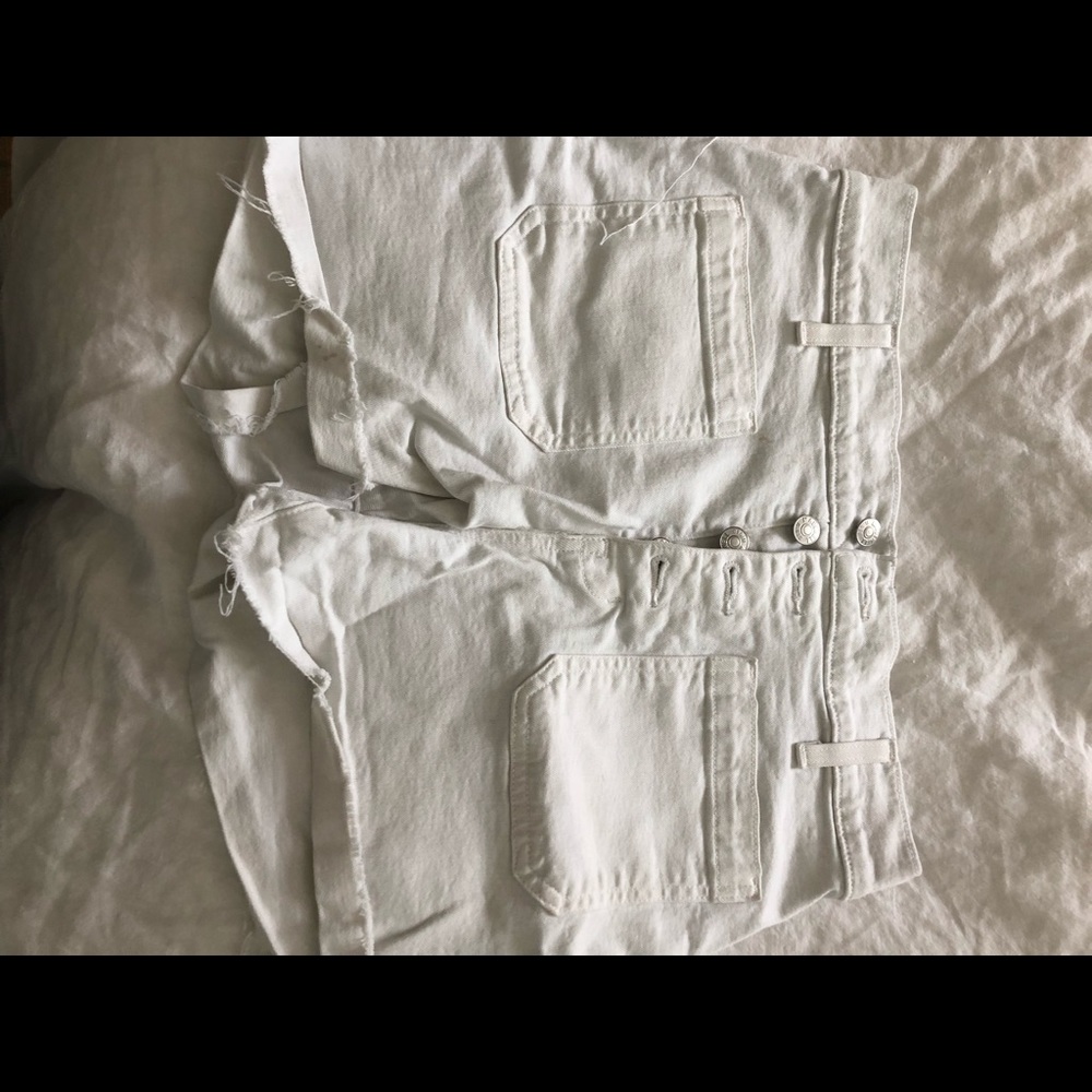 White shorts